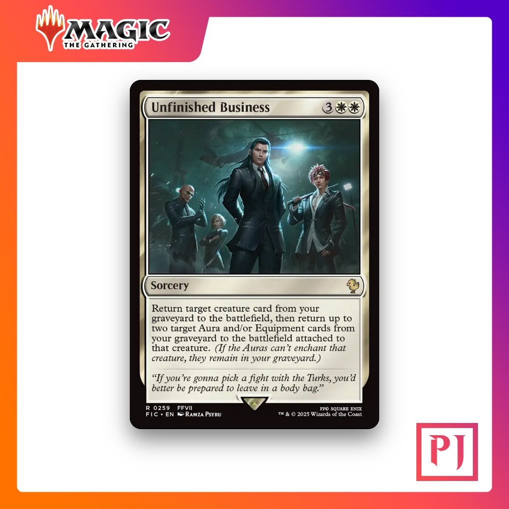 [MTG] Unfinished Business (#259) [FIC] [WHITE] [RARE] | Magic the Gathering