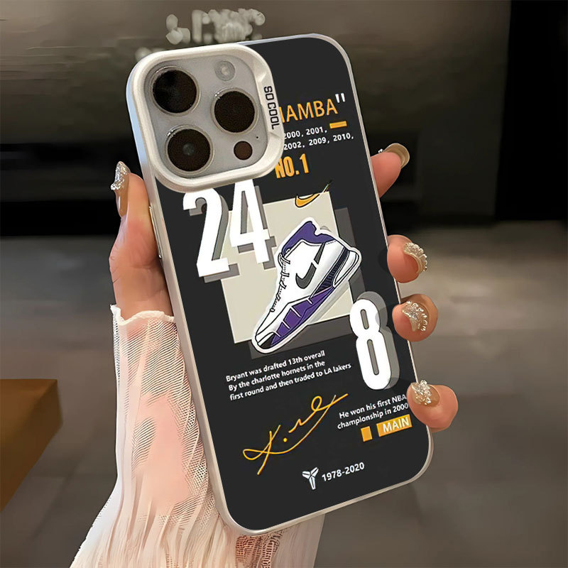 Kobe Bryant24 การ์ตูน iPhone 11 Pro Max เคสกันกระแทก 12 13 14 Plus 15 16 17 XR X/XS XS /