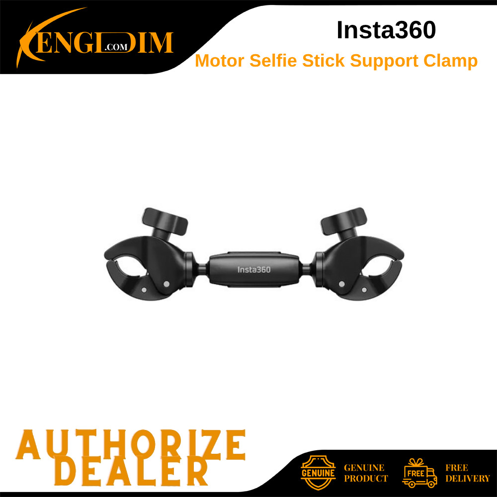 Insta360 รถจักรยานยนต์ Selfie Stick สนับสนุน Clamp