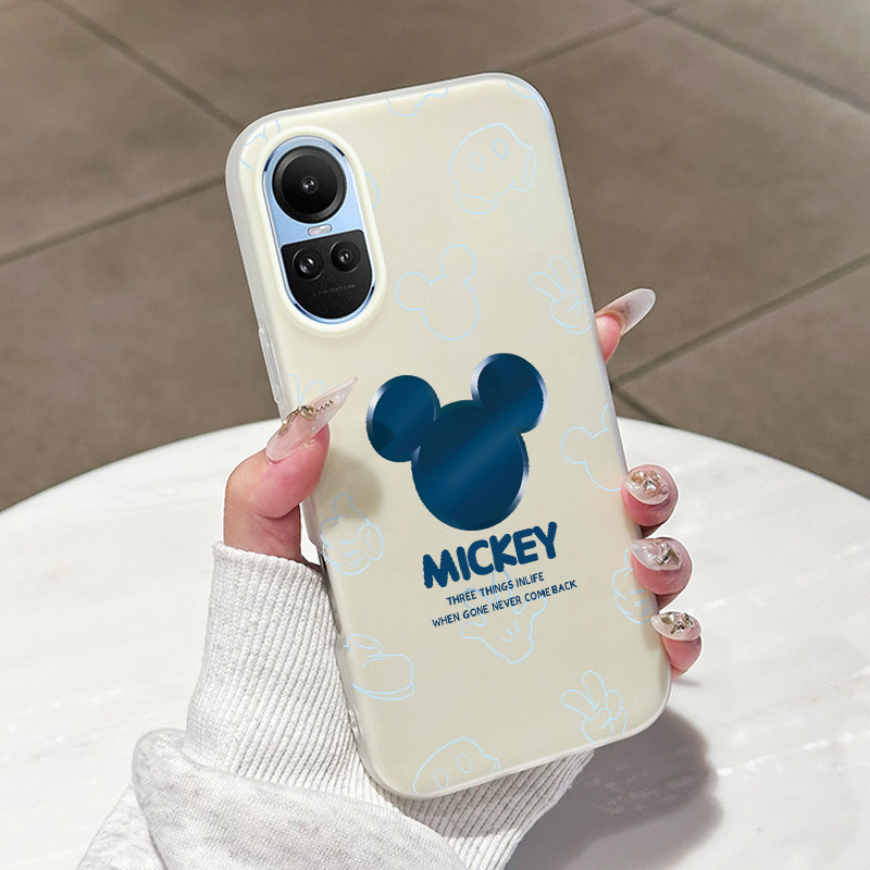 เคสสำหรับ OPPO Reno 10 5G Reno 10 Pro 5G เคสโทรศัพท์แบบใหม่หนูน่ารักฝาครอบป้องกันซิลิโคนโปร่งใสกันกระแทก