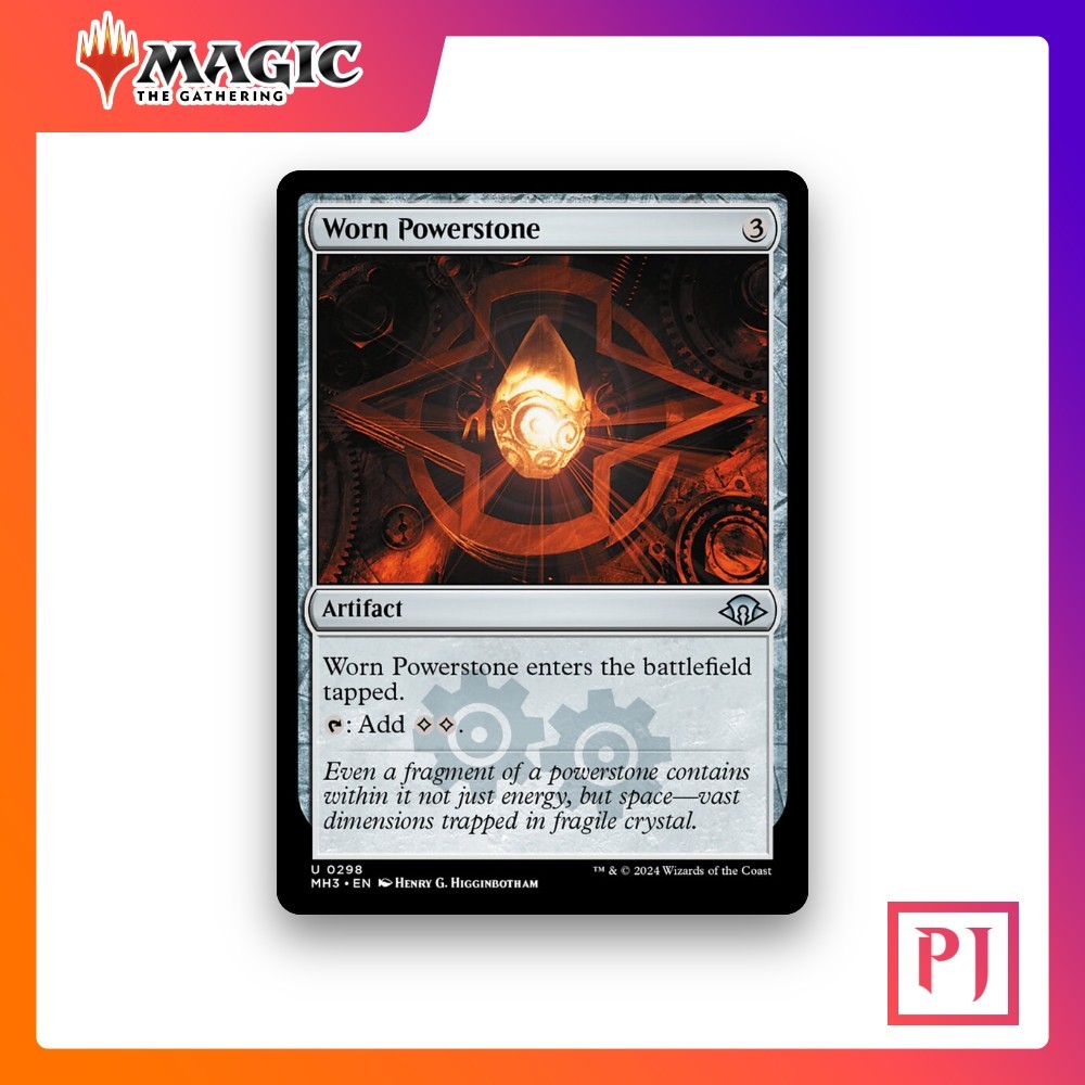 [MTG] Worn Powerstone (#298) [MH3] [ARTIFACT] [UNCOM] | Magic the Gathering