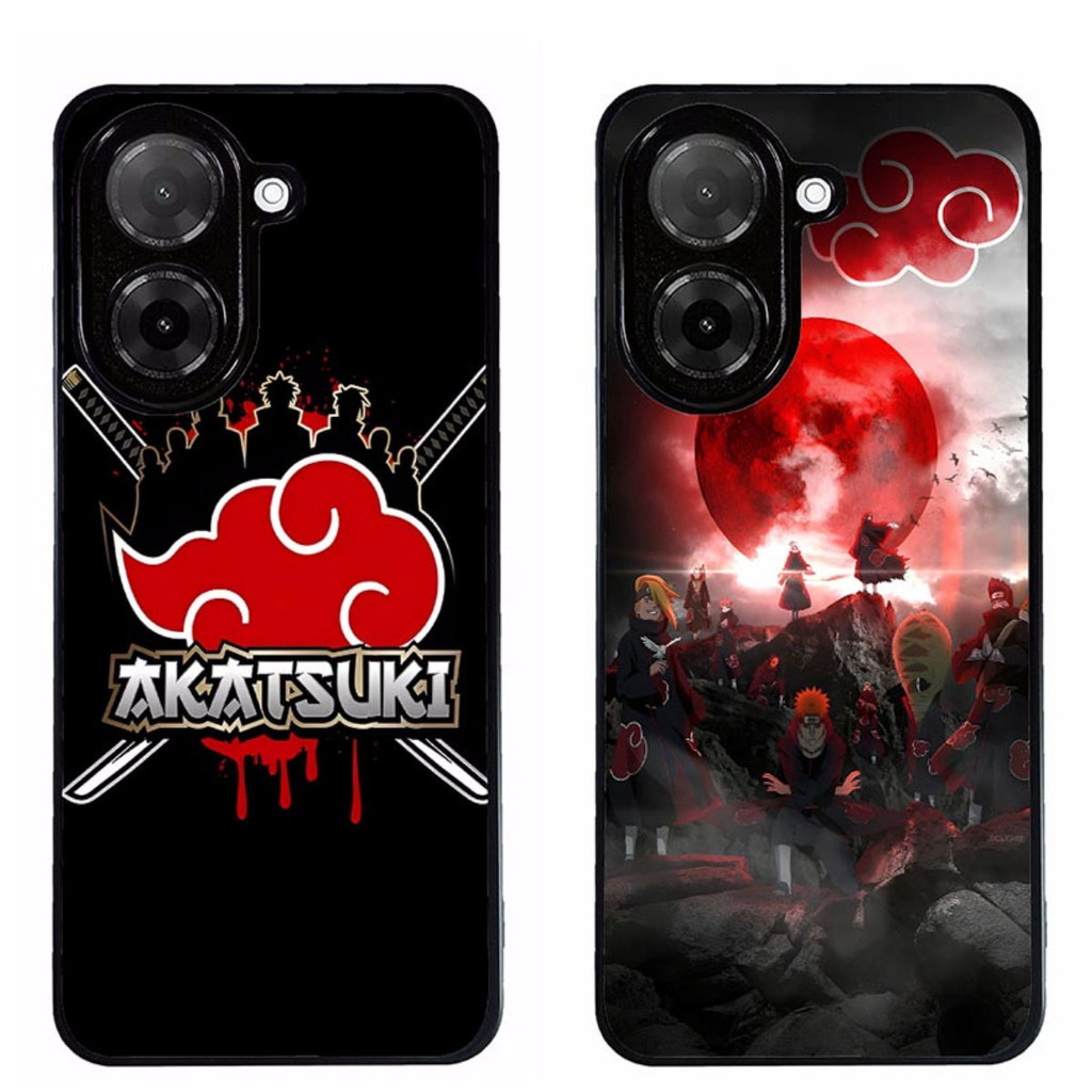 เคสโทรศัพท์สําหรับ POCO C71 Akatsuki ความงามการป้องกันสีดํา