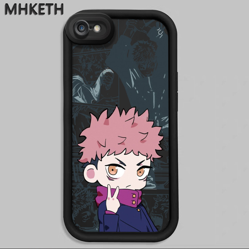 MHKETH เคสสำหรับ iPhone 6 Plus 6s Plus 7 Plus 8 Plus SE 2020 X Xr Xs Max เคสโทรศัพท์ซิลิโคนการ์ตูนQน