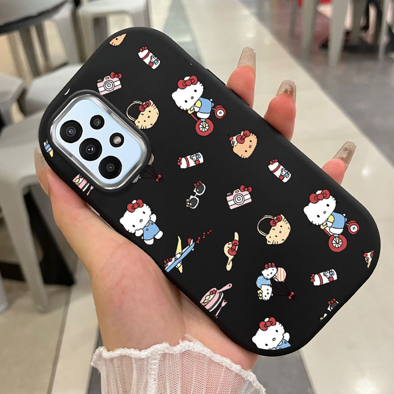 เคส ใช้ได้กับ Samsung A23 4G A23 5G เคสแมวการ์ตูน