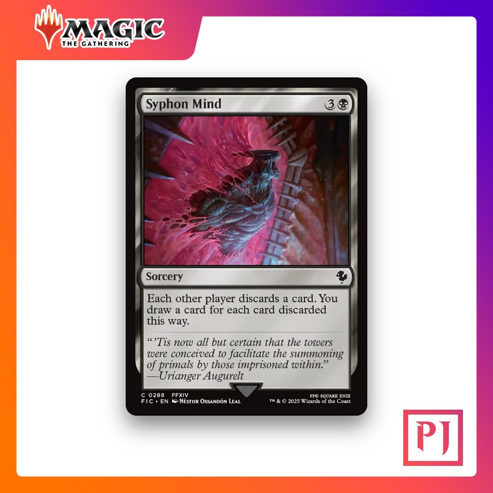 [MTG] Syphon Mind (#288) [FIC] [BLACK] [COMMON] | Magic the Gathering
