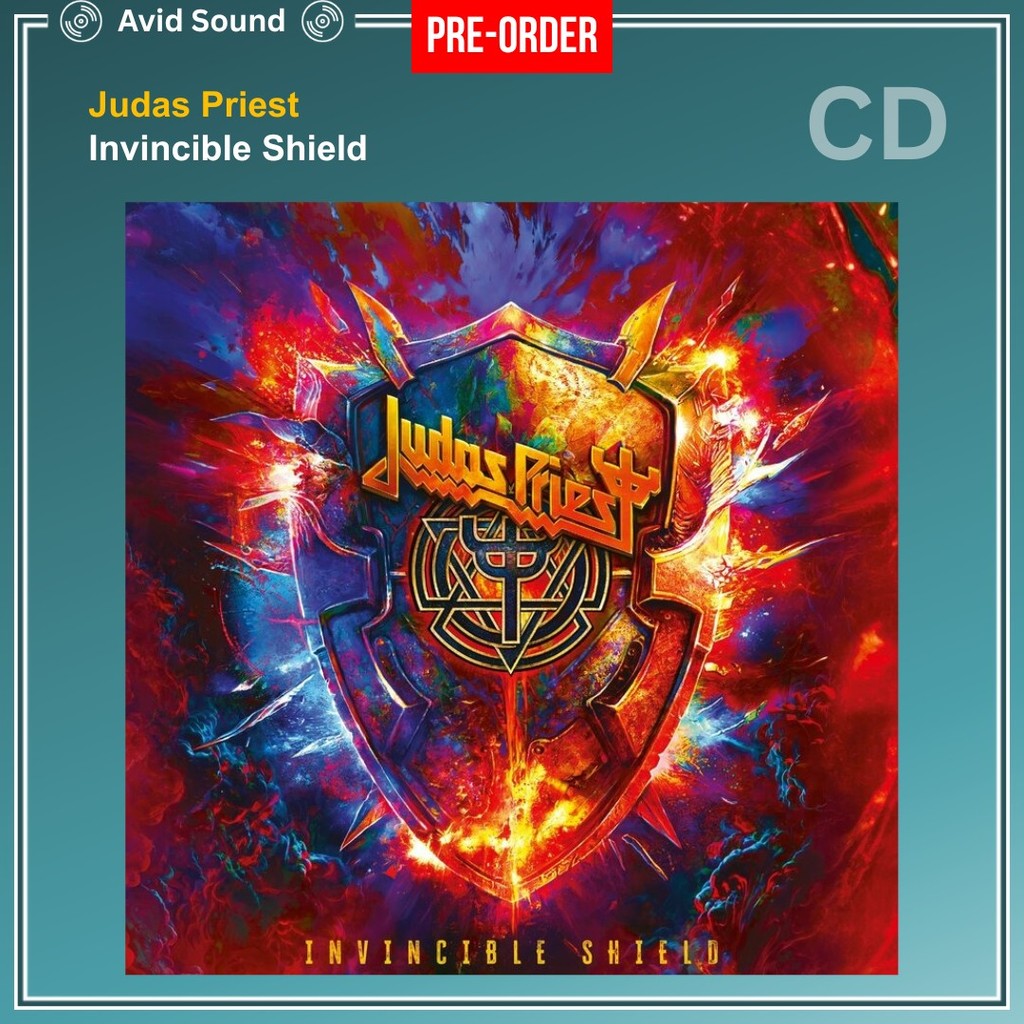 Pre-Order CD แผ่นซีดี Judas Priest Invincible Shield  ใหม่ ซีล Judas Priest CD