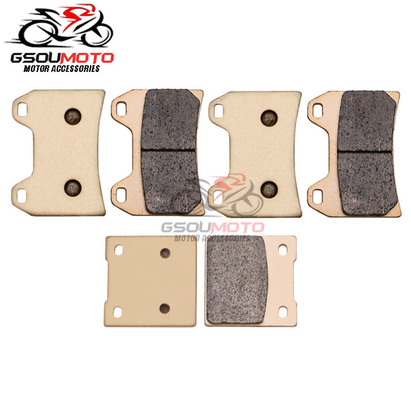 รถจักรยานยนต์ด้านหน้าด้านหลังเบรคสําหรับ Suzuki GSX1200 FSW/FSX Inazuma 98 - 99 GSX 400 FSV/FSK MAGN