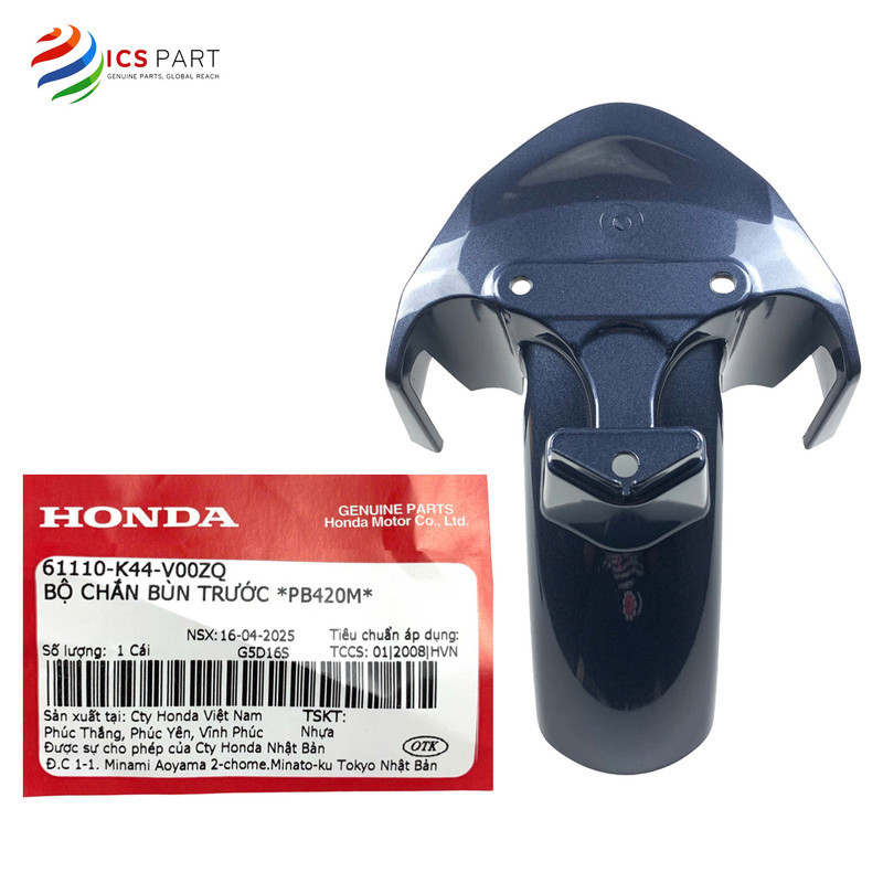 6110K44V00ZQ | บังโคลน บังโคลน A - Vision 110 - 2014 - 2020 - *PB420M* Honda Stone Blue