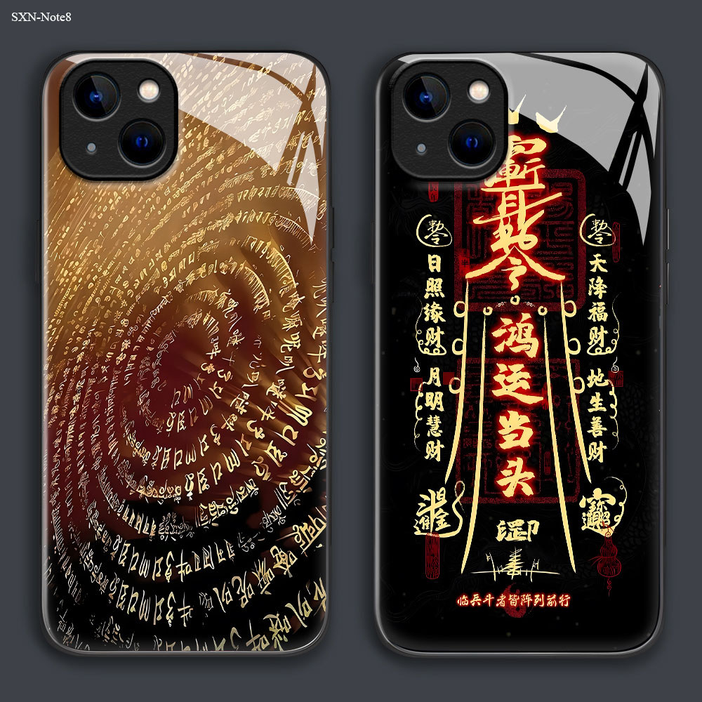 เคส For Samsung Galaxy Note 20 10 9 8 Plus Lite Ultra เคสโทรศัพท์ เคสมือถือ เคสซัมซุง เคสแข็ง Phone Glass Case BLK