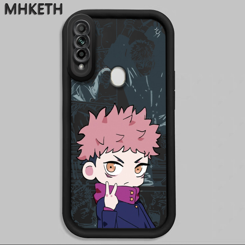MHKETH เคสสำหรับ OPPO A31 2020 A8 เคสโทรศัพท์ซิลิโคนการ์ตูนQน่ารัก