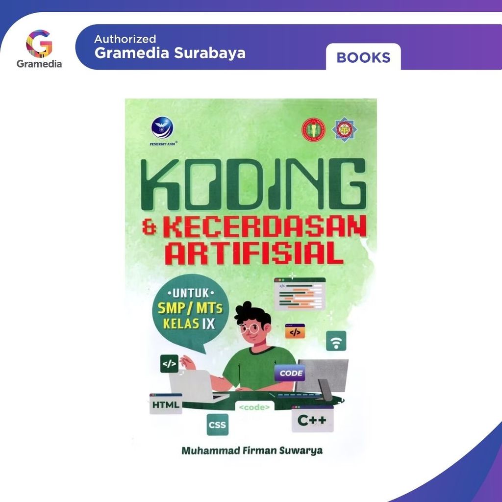 Gramedia Surabaya - Kodaking และสติปัญญาประดิษฐ์สําหรับชั้นประถมศึกษาปีที่ 9 Junior High School/Isla