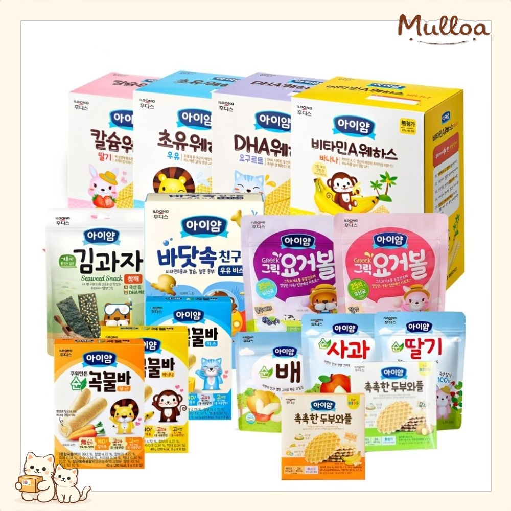 ILDONG *รับสต๊อก* KOREAN BABY SNACKS