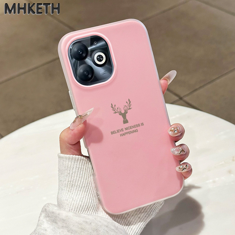 MHKETH เคสสำหรับ Infinix Smart 8 Pro Smart 8 HD Smart 8 Plus Hot 40i Spark Go 2024 20 20C 20P POP 8 