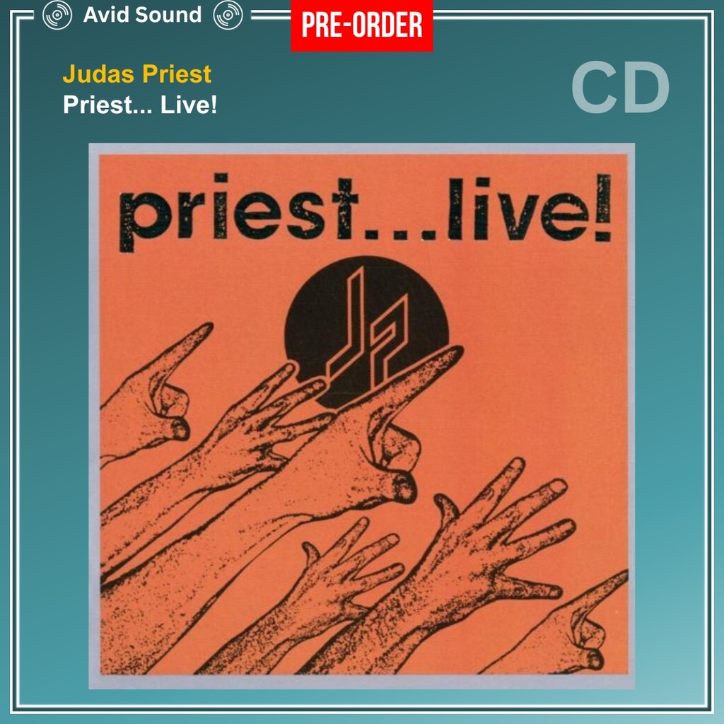 Pre-Order CD แผ่นซีดี Judas Priest Priest... Live! ใหม่ ซีล Judas Priest CD