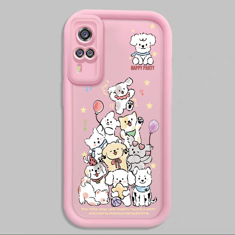 เคสสำหรับ VIVO Y51 2020 Y51A 2020 Y31 2020 Y53s Y33 เคสโทรศัพท์ซอฟต์เชลล์