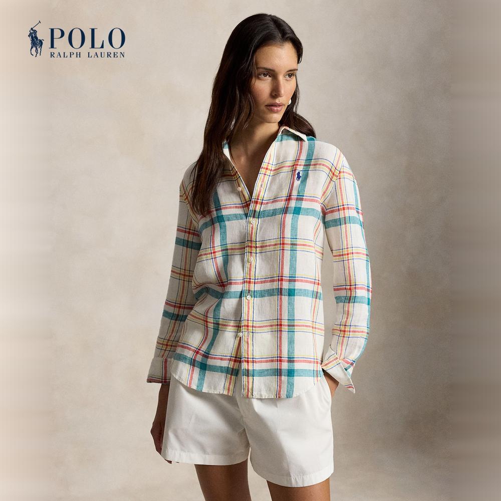 Polo Ralph Lauren เสื้อเชิ้ตผู้หญิง รุ่น WMPOSHTNDO21172 สีขาว