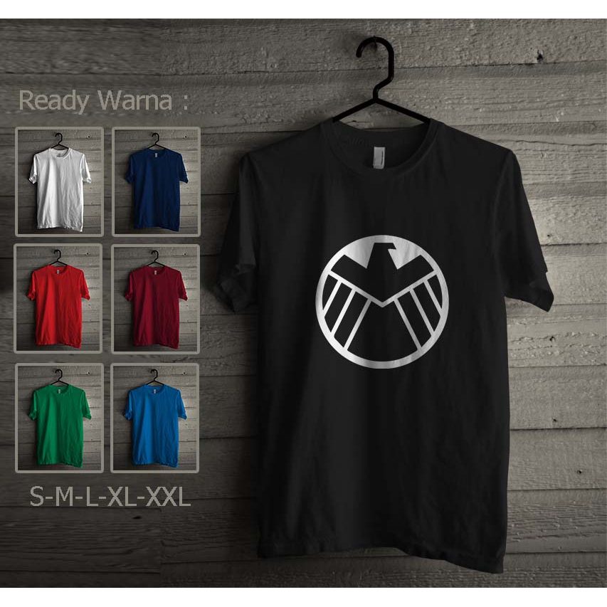 เสื้อยืด Avengers SHIELD เสื้อยืด Distro
