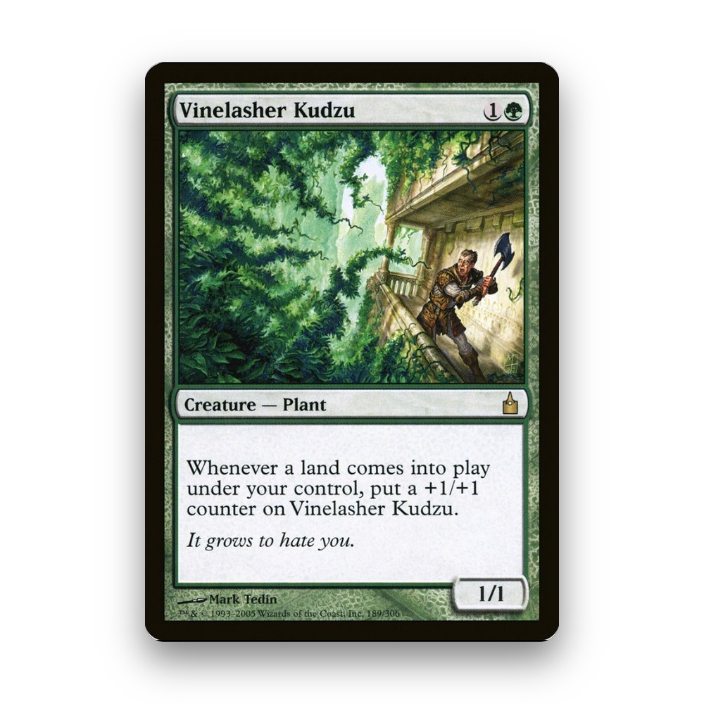 [MTG] Vinelasher Kudzu (#189) [RAV] [GREEN] [RARE] | Magic the Gathering