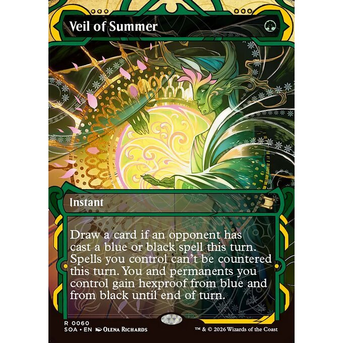 Magic: The Gathering - ความลับของ Strixhaven Mystical Archive - Veil of Summer (60)