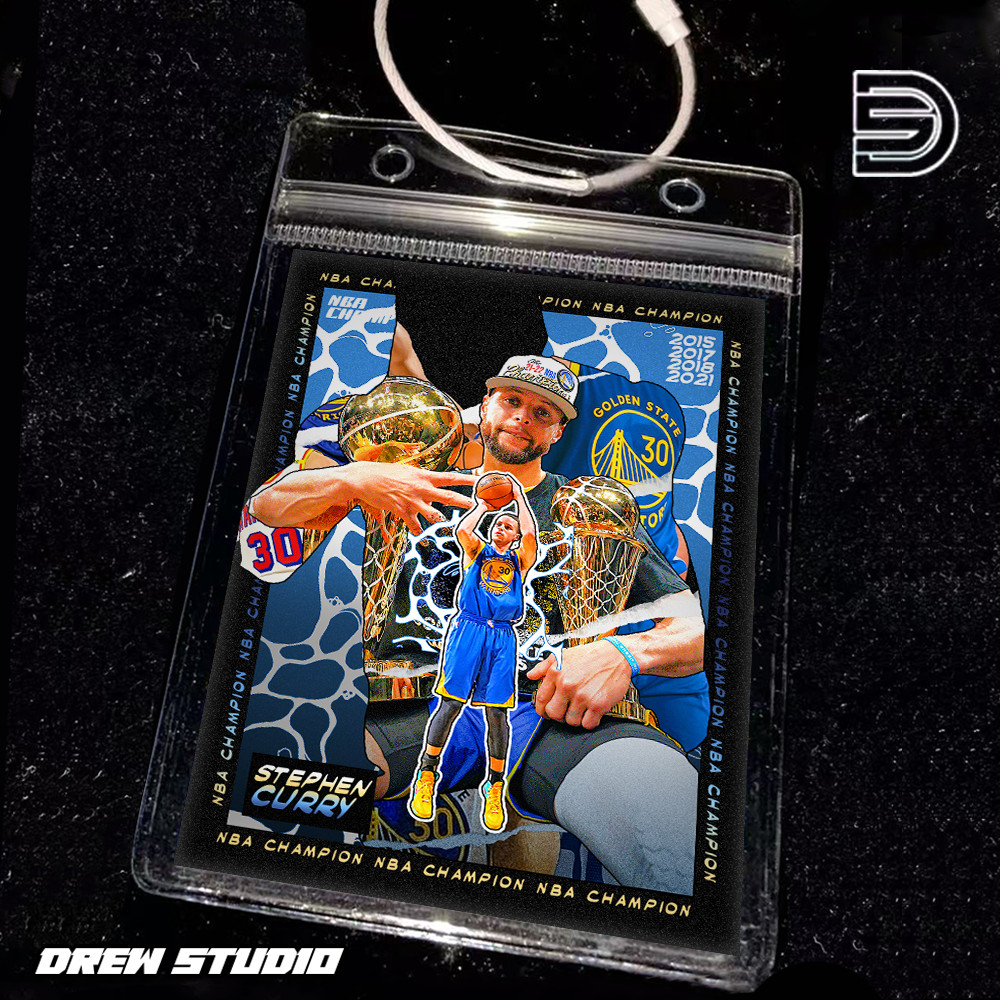 Drew Original Steven Curry Fourth Championship Commemorative Golden State Warriors Championship Spec
