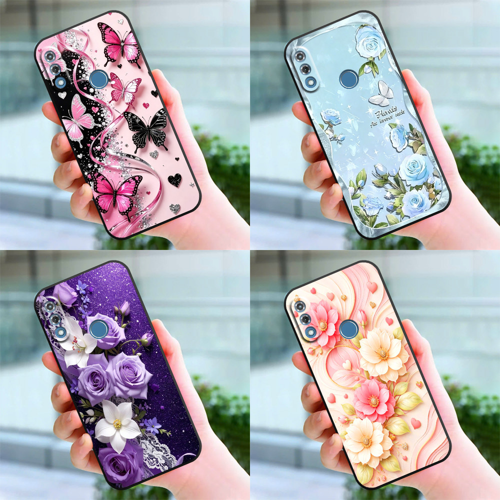 เคส Vsmart Star 3 / Star 4 / Star3 / Star4 พิมพ์ลายดอกหัวใจสวยงาม