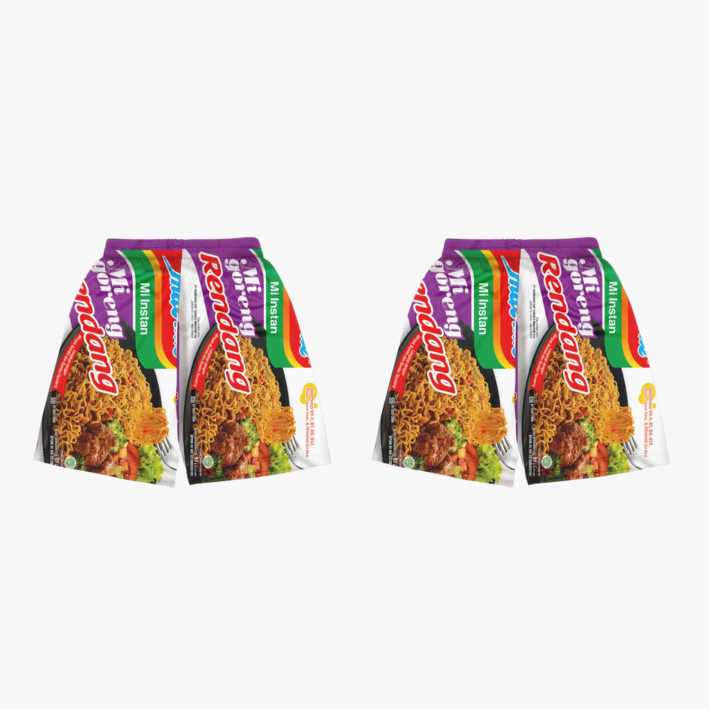 3D Dryfit Rengant Fried Noodle Jersey Pants สําหรับเด็กถึงผู้ใหญ่จัมโบ้ Unisex - Sarana3D