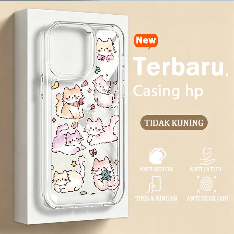เคสแมวน่ารัก Vivo Y19S Pro Y05 V70 Fe V60 Lite Y75 Y21D Y21T Y20S Y100 Y03T V40 Y03 Y15 Y27S Iqoo Z1