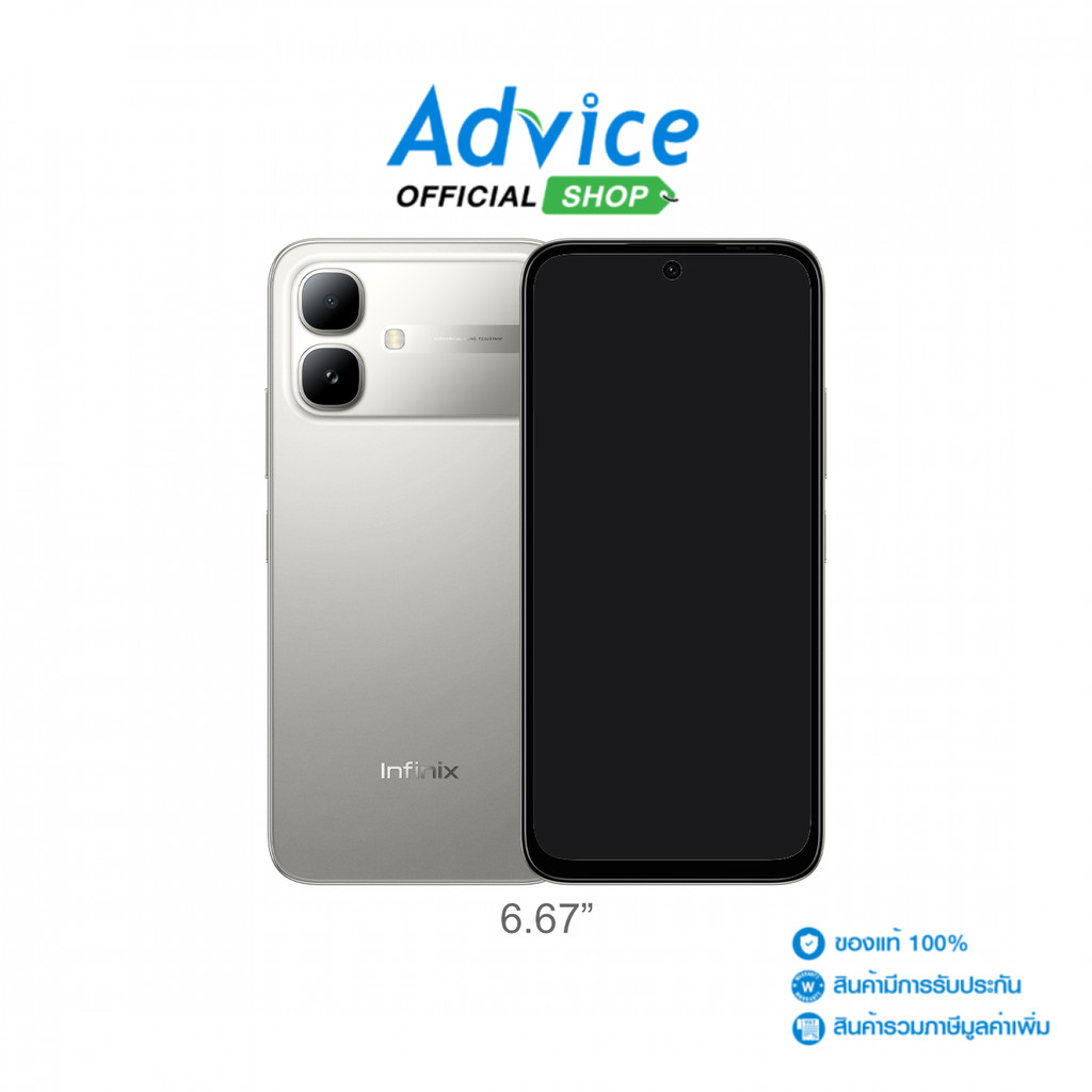 INFINIX SMART20 4G (4+128GB) Polaris Titanium - A0181388