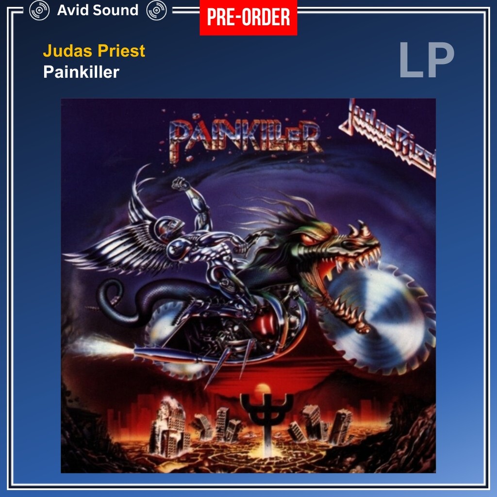 Pre-Order แผ่นเสียง Judas Priest Painkiller ใหม่ ซีล Judas Priest Vinyl LP