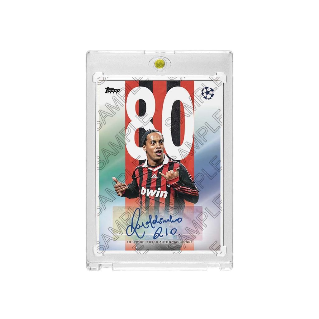 26 Xiaoluo Star Card Okju Homemade Card Printing Sign AC Milan Fan Football Merchandise Card Refrect