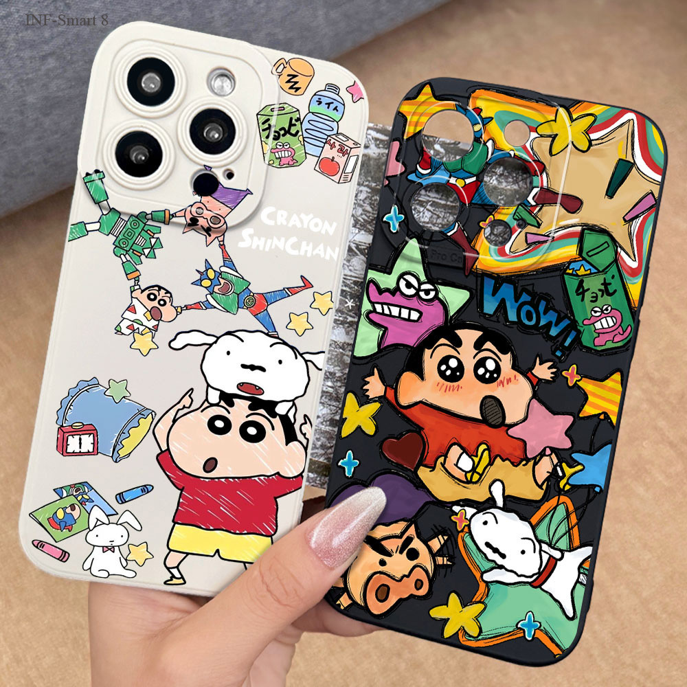 เคส For เคสนิ่ม Infinix Smart 8 Hot 20 20C 30 40 40i Tecno Spark Go 2024 Pro เคสอินฟินิกซ์ เคสโทรศัพท์ Case Silicone TY