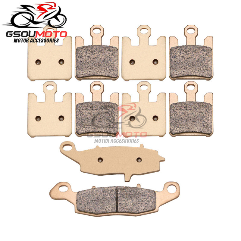 รถจักรยานยนต์โลหะเผาด้านหน้าด้านหลังเบรคสําหรับ Kawasaki VN 1600 B2/B6F/B7F/B7FA/B8F/B8FA Mean Strea