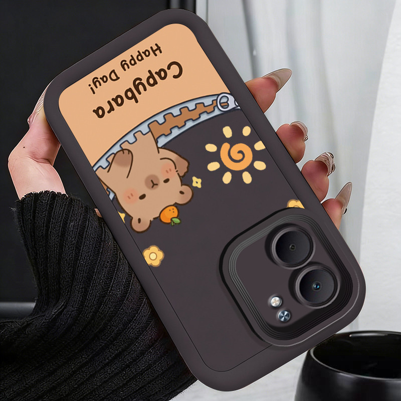 เคสสำหรับ OPPO A5X 4G A5X 5G เคสโทรศัพท์บุคลิกคาปิบาร่าน่ารักแพนด้าซิลิโคนซอฟต์เชลล์กันกระแทก