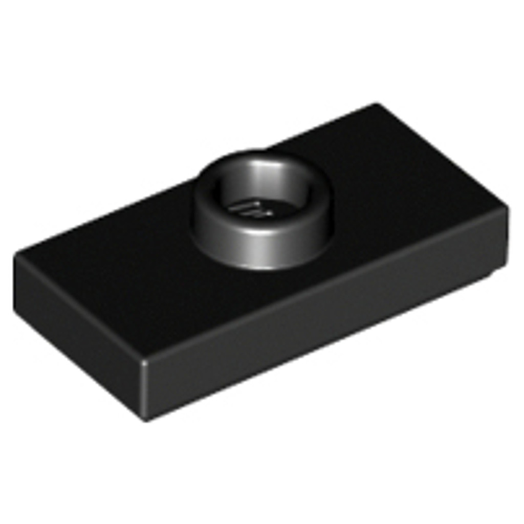 Brick2cube Part - Plate, Modified 1 x 2 with 1 Stud with Groove (Jumper) - 3794b