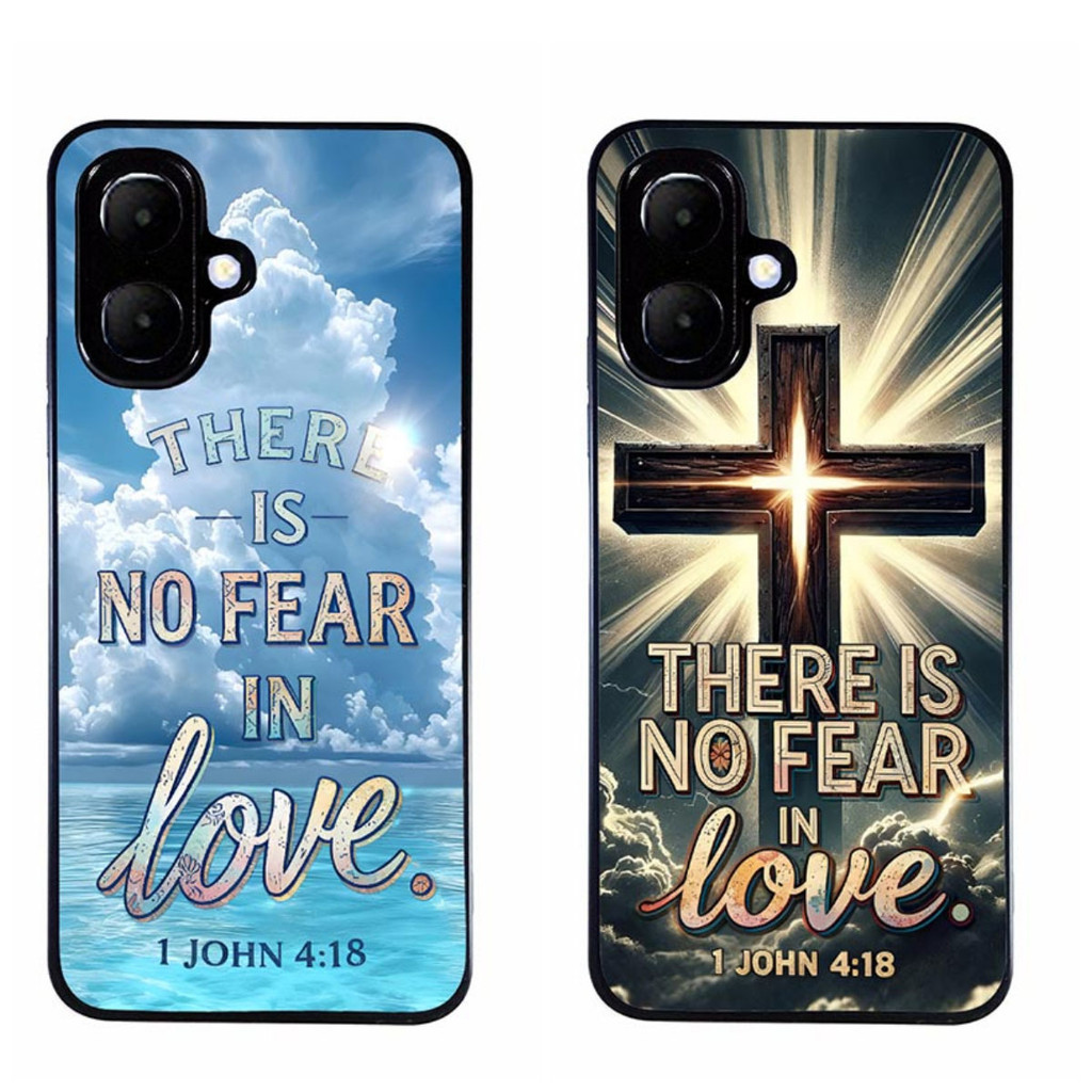 เคสโทรศัพท์สําหรับ Infinix Smart 10 Bible verse 1 John 4 18 ความงามการป้องกันสีดํา