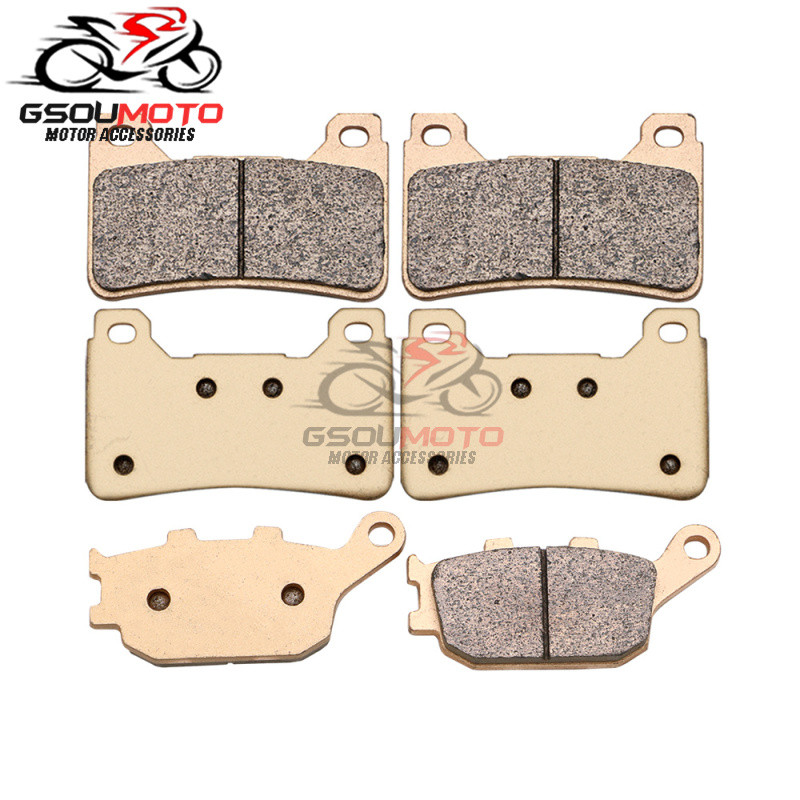 รถจักรยานยนต์ด้านหน้าด้านหลังเบรคสําหรับ Honda F5 CBR600RR CBR 600 RR CBR600 2005 2006 CBR1000RR CBR