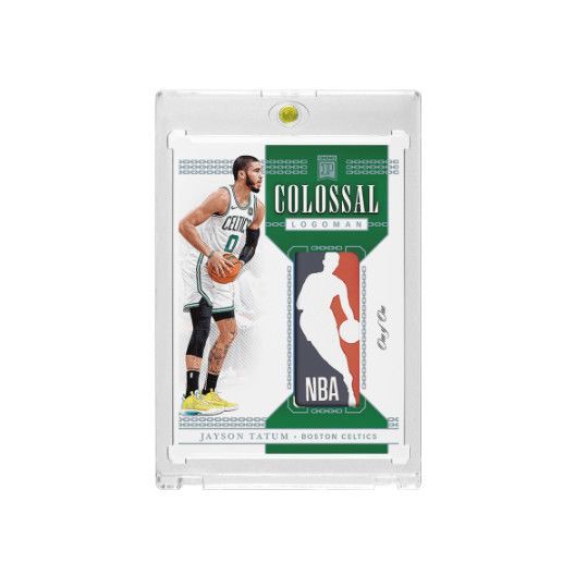 20 Tatum โฮมเมด National Treasure Star Carter Celtic LOGOMAN วัสดุ Jersey DIY การ์ด 1/1 ถักด้วยอิฐ