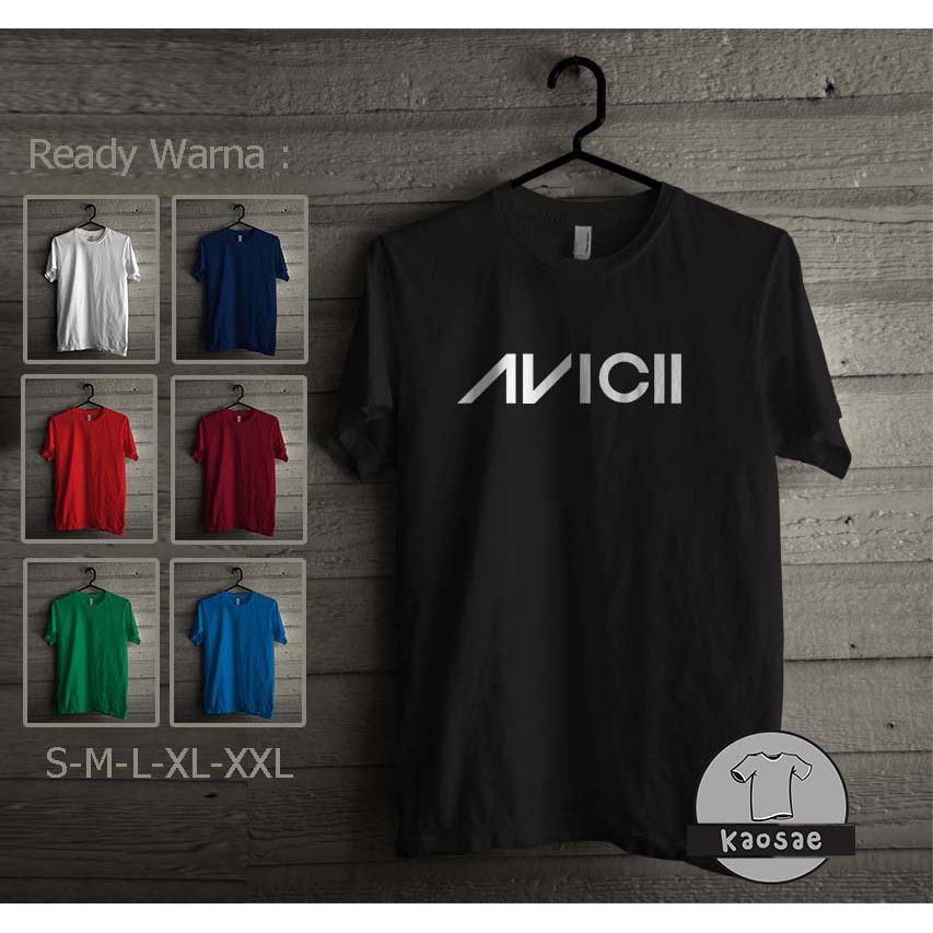 เสื้อยืด Avicii ใหม่ เสื้อยืด Distro