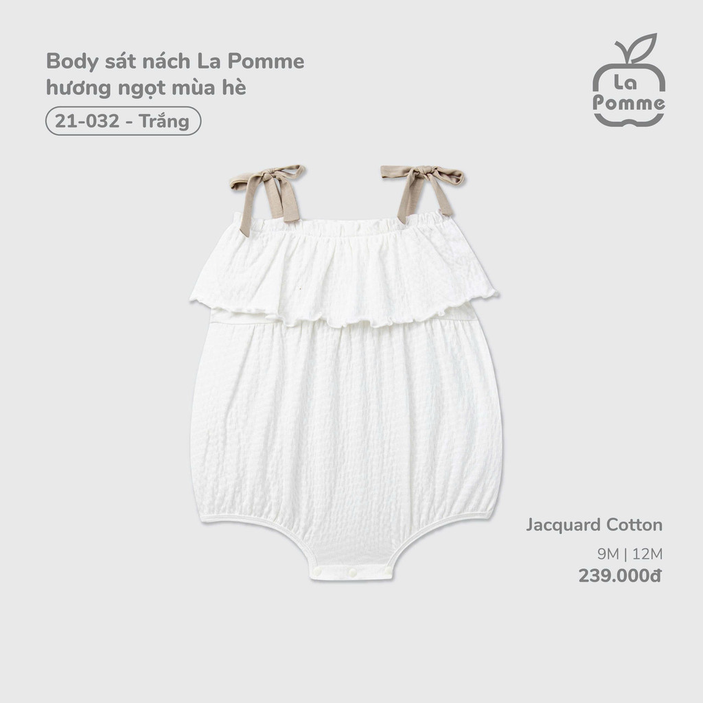 (9M-12M) LA POMME - บอดี้สูท La Pomme กลิ่นซัมเมอร์สวีท - SS26.T4D ZZ