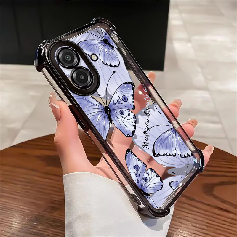 เคสสำหรับ Samsung A07 M07 F07 F70E 5G M17E 5G เคสโทรศัพท์โปร่งใสป้องกันการตก