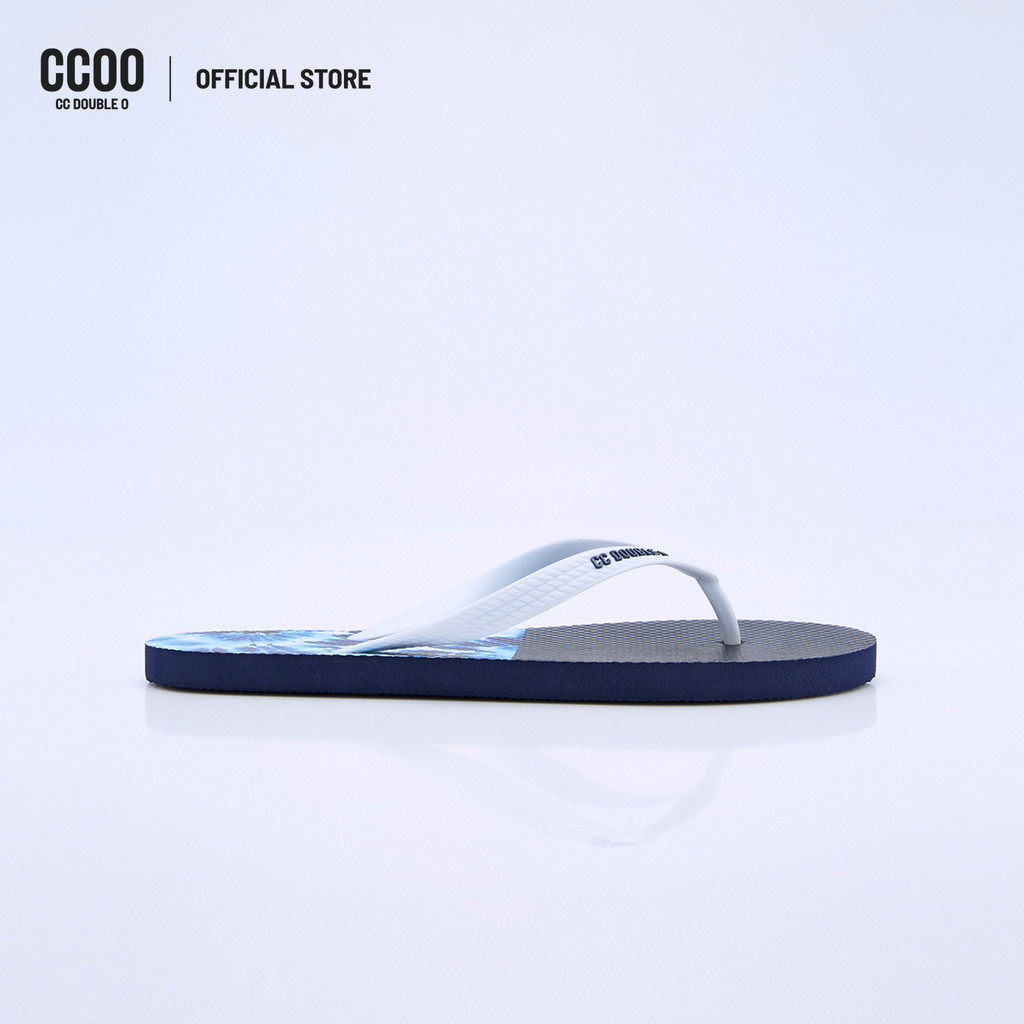 CC DOUBLE O TIE-DYE PRINT EVA FLIP FLOPS ผู้ชาย รองเท้าแตะ EVA ลายมัดย้อม รุ่น O26SSMC001 (SS26 #C1)