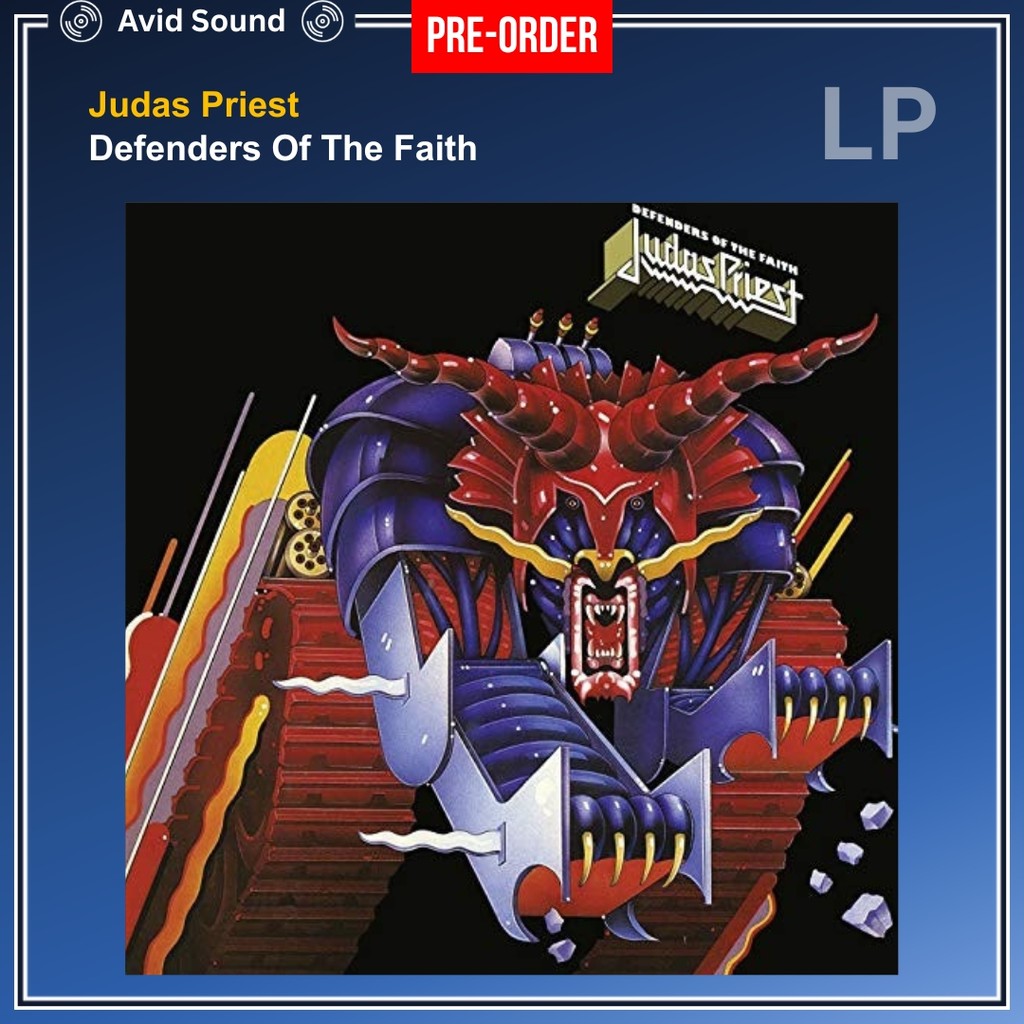 Pre-Order แผ่นเสียง Judas Priest Defenders Of The Faith ใหม่ ซีล Judas Priest Vinyl LP