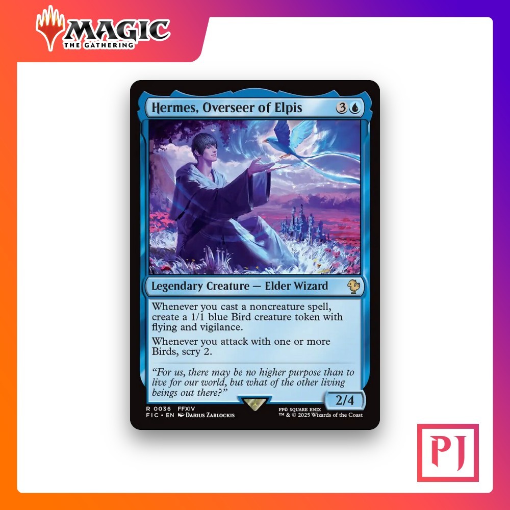 [MTG] Hermes, Overseer of Elpis (#36) [FIC] [BLUE] [RARE] | Magic the Gathering