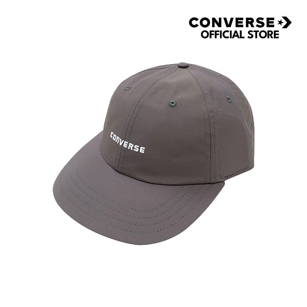 CONVERSE หมวก CONVERSE UTILITY ALL STAR BASEBALL CAP GREY UNISEX 1251372BU_U6GYXX