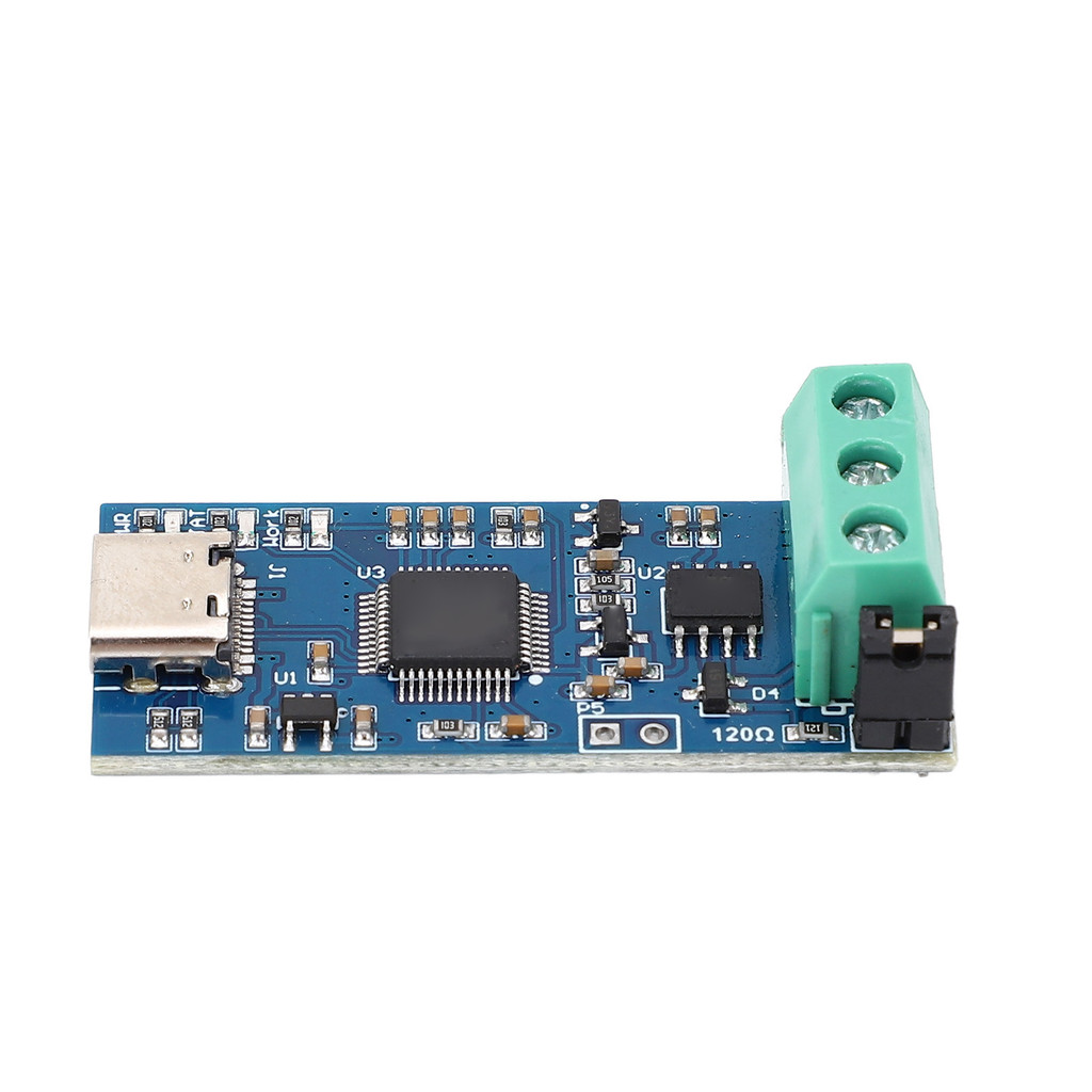 Tomobetter USB เป็น CAN โมดูลอะแดปเตอร์แปลง Type C แหล่งจ่ายไฟสําหรับ CAN2.0A CAN2.0B CAN‐FD เครื่อง
