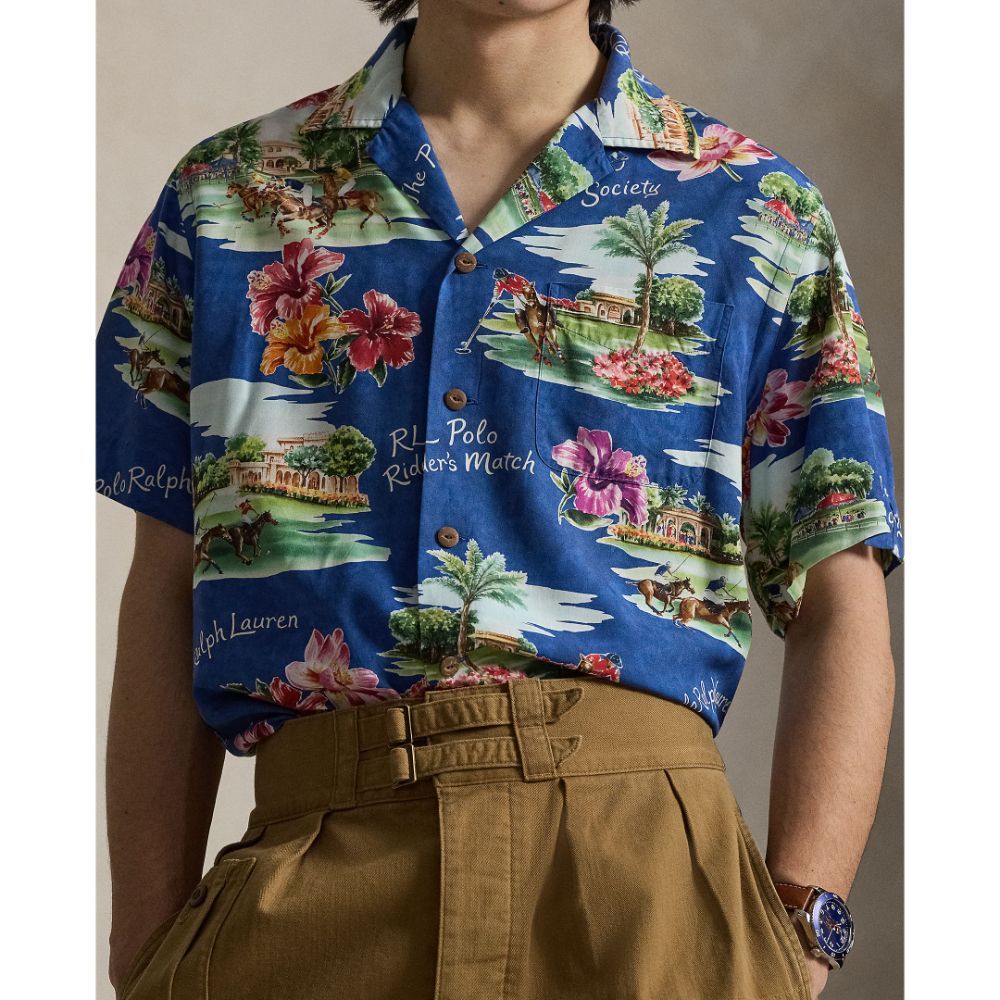 Polo Ralph Lauren เสื้อเชิ้ตผู้ชาย รุ่น MNPOWOV1N821001 สีหลากสี — صورة 4