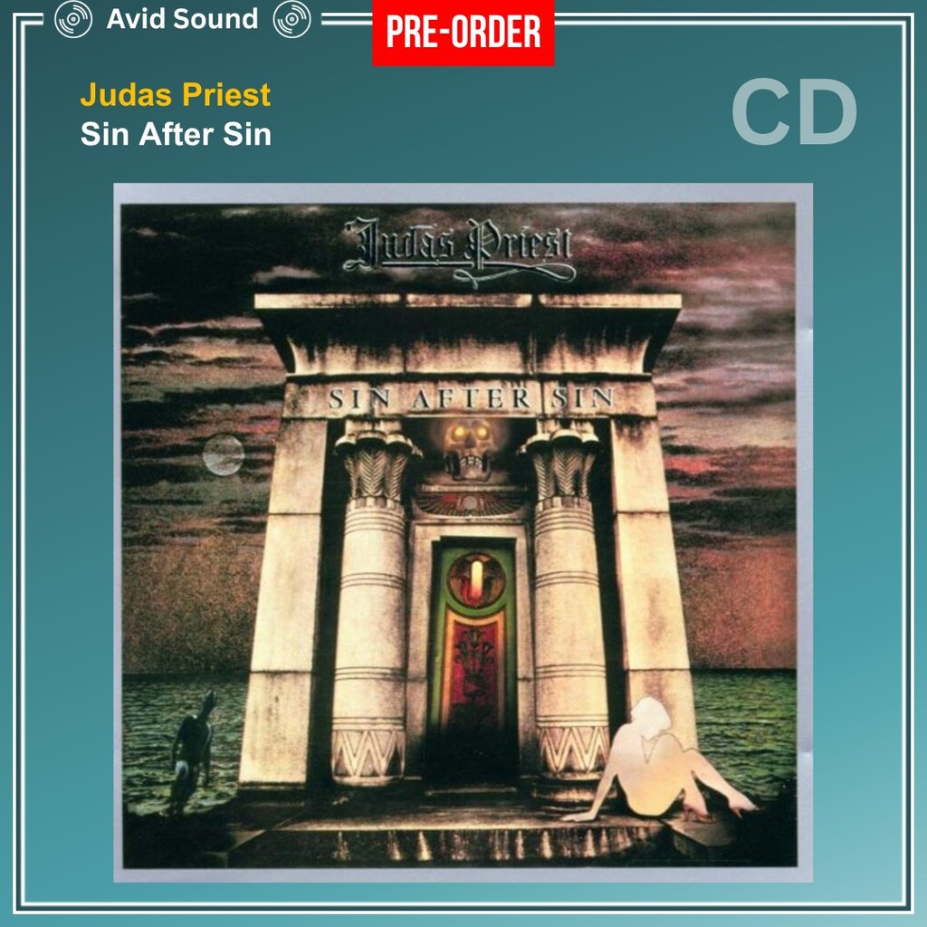 Pre-Order CD แผ่นซีดี Judas Priest Sin After Sin ใหม่ ซีล Judas Priest CD