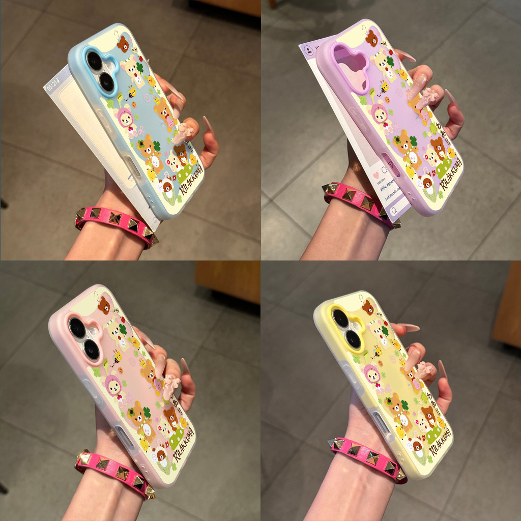 HP Bear [Jbscasing95] เคสไอเทมน่ารัก Oppo A6X A6T A6 Pro Reno 15F 15 5G A6S Realme Note 70 Note 80 A