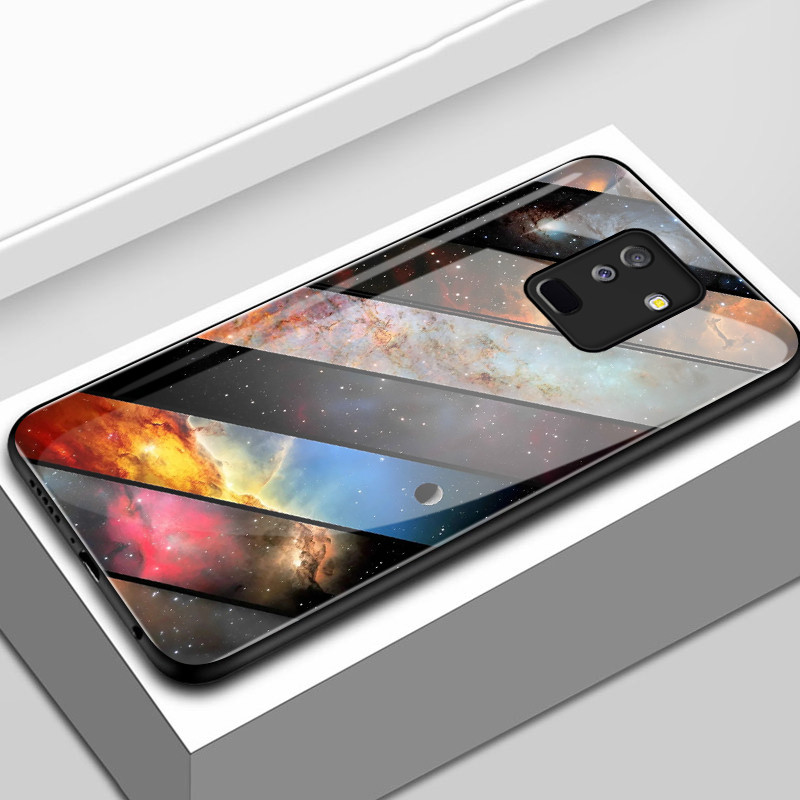 เคสสำหรับ Samsung A6+ 2018 J8 2018 J7 pro J6 Plus 2018 J6 Prime เคสโทรศัพท์เปลือกแก้ว