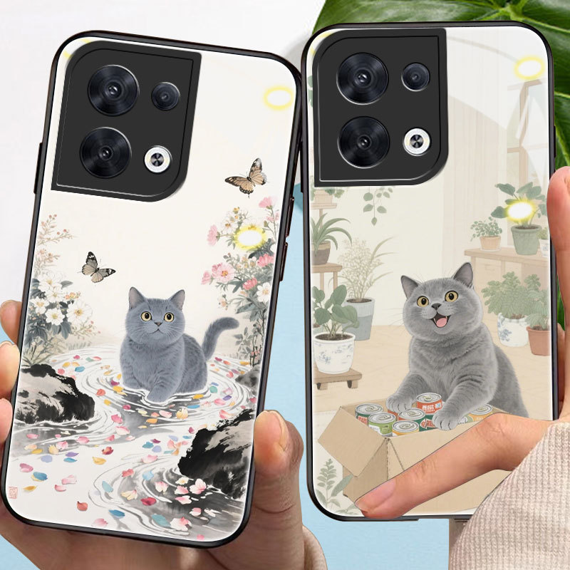เคสน่ารักสําหรับ oppo reno 8/z/t,2/z/f,z,3,13,12/f,4,5/f/z/pro,6/7/z,10/x,11/f,a6x,a38,a55,a54,a59,a